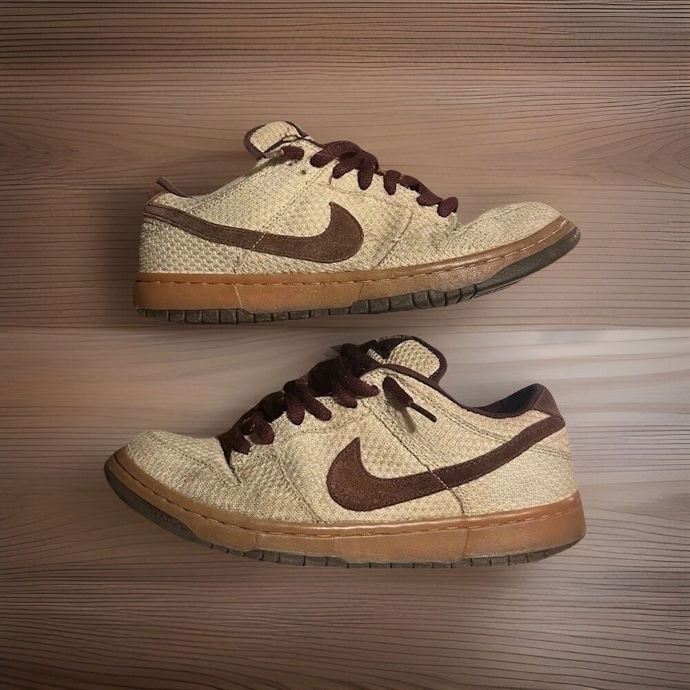 Size 9.5 - Nike Dunk Pro SB Low Hemp Red
